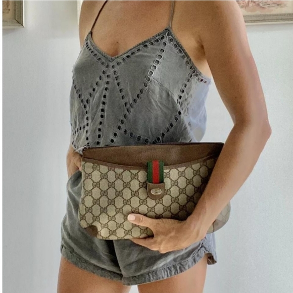 Authentic Vintage Gucci Ophidia Clutch Crossbody - Picture 3 of 12